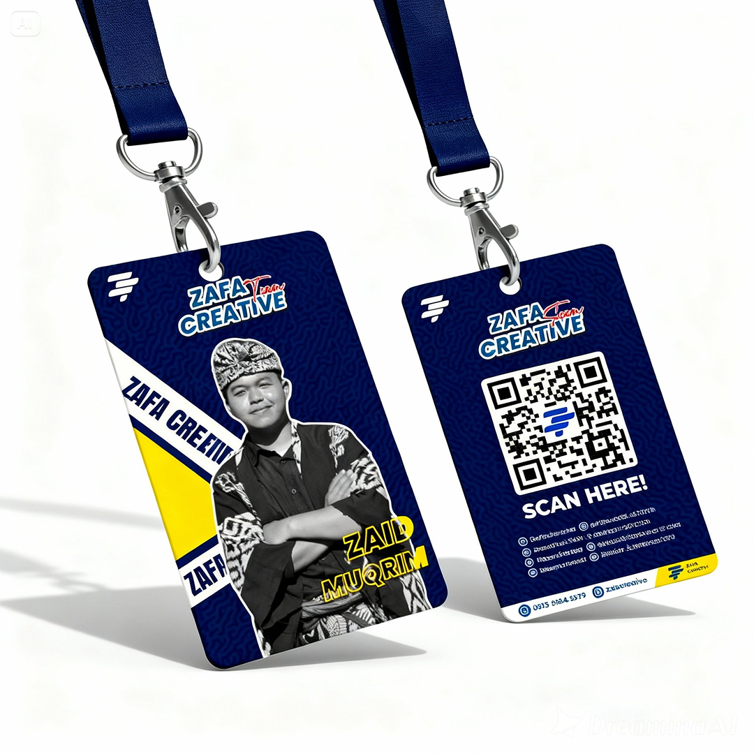 Id Card Zafa Creative Team