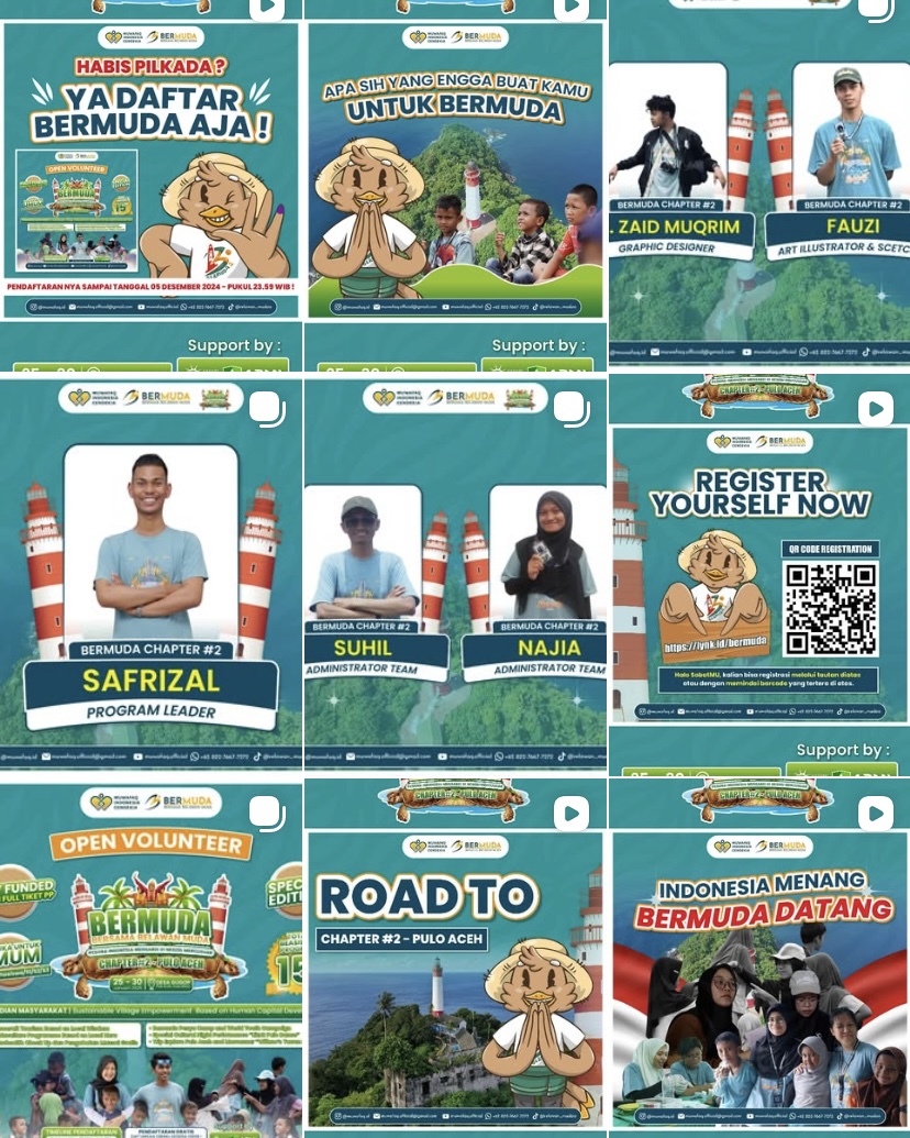 Feed Instagram Muwafaq Volunteer